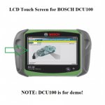 LCD Touch Screen Digitizer Replacement for BOSCH DCU100 Scanner